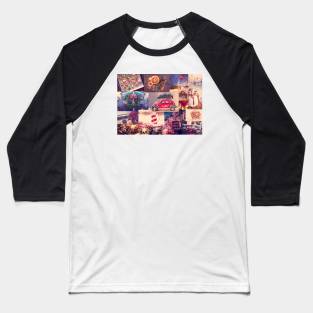 Christmas Collage Brighter Baseball T-Shirt